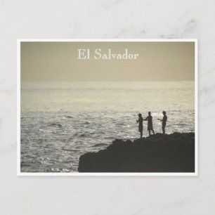 el tunco fishing postcard