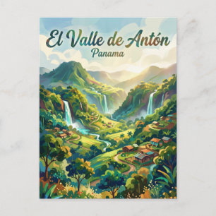 El Valle de Antón Panama Postcard