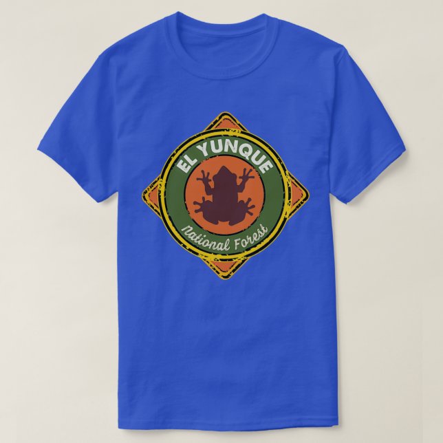 El Yunque National Forest Sticker and Mug CCC 1 T-Shirt (Design Front)