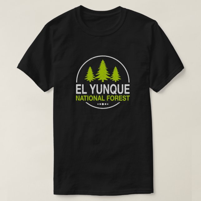 El Yunque National Forest T-Shirt (Design Front)