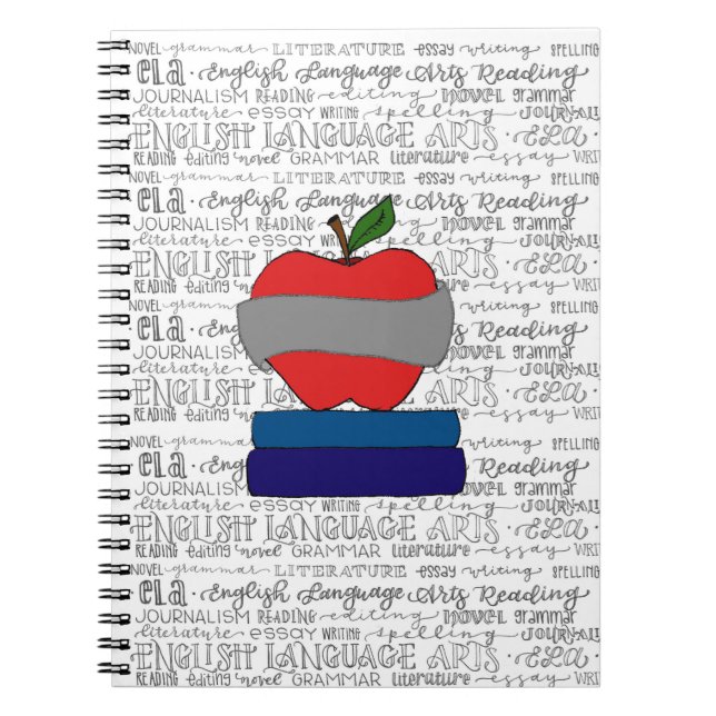 ELA Notebook: Customise It! Notebook (Front)