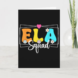 Ela Squad Teacher Ck To School English Language Ar Card