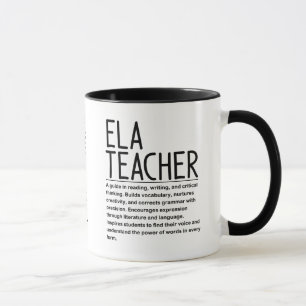 Ela teacher mug