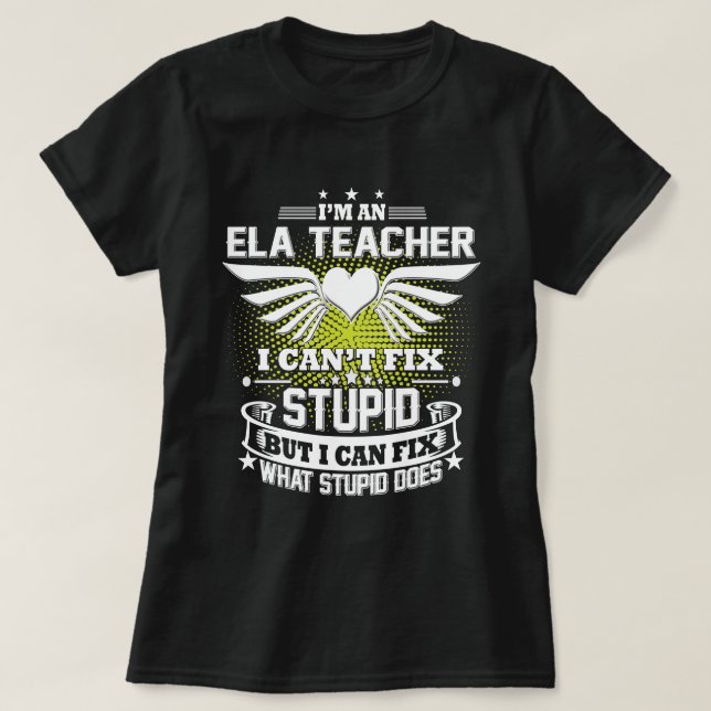 ELA Teacher Shirts Gift (Design Front)