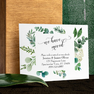 Elaborate Script We Have Moved w/ Eucalyptus Announcement