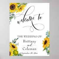 Elaborate Typography Floral The Wedding Of Sign