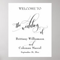 Elaborate Typography Simple The Wedding Of