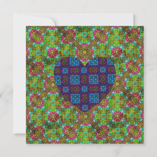 Elafonisi Heart Card (Front)