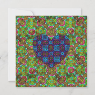 Elafonisi Heart Card