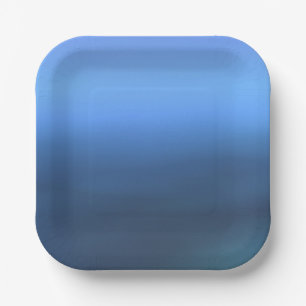 Elagant Blue Color Paper Plate