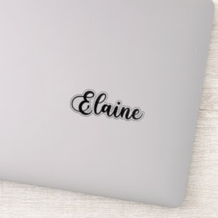 Elaine Name - Handwritten Calligraphy