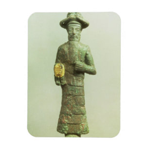 Elamite God with Golden Hand from Susa, Southweste Magnet