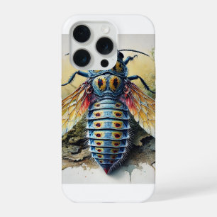 Elaphropus beetle 240924IREF210 - Watercolor iPhone 15 Pro Case