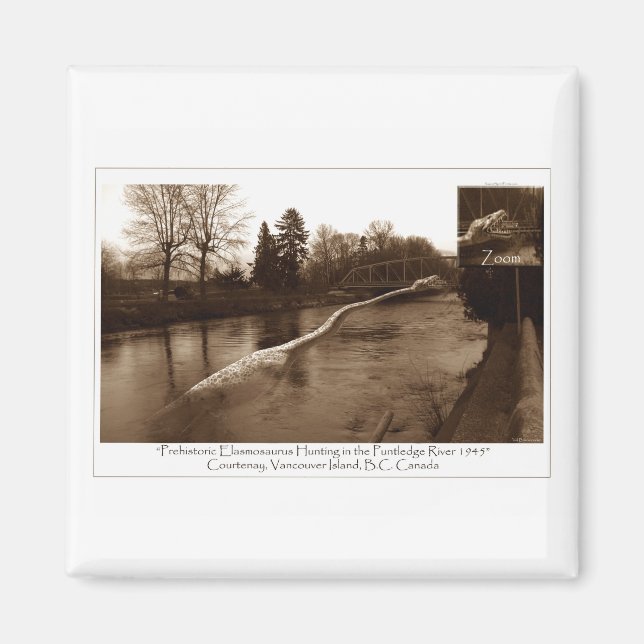 Elasmosaurus Gifts Magnet (Front)