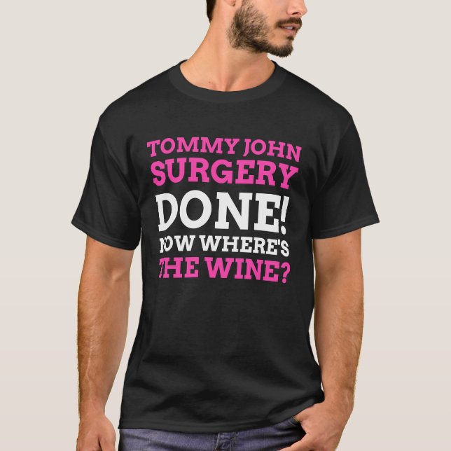 Elbow Injury   Tommy John Surgery T-Shirt (Front)