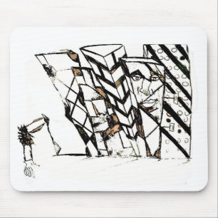 elbow spike mouse pad