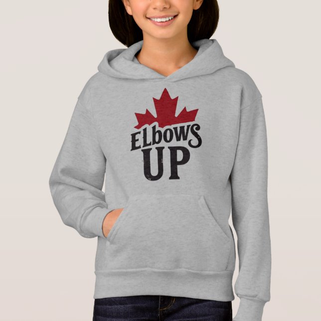 Elbows Up – Bold Canadian Spirit (Front)