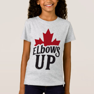 Elbows Up – Bold Canadian Spirit T-Shirt