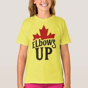 Elbows Up – Bold Canadian Spirit T-Shirt