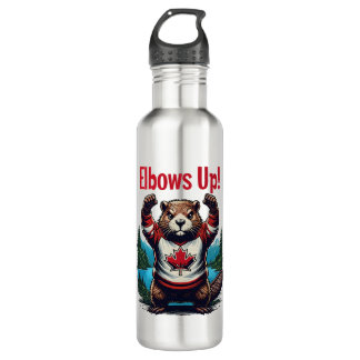 Elbows Up Canada 710 Ml Water Bottle