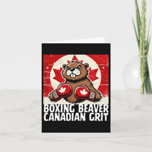 Elbows Up Canada Canadian Counter Tariffs Beaver B Card