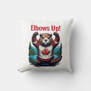 Elbows Up Canada Cushion