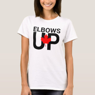 Elbows Up Canada Never 51st tshirt, Anti-Trump T-Shirt