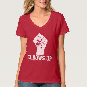 Elbows Up Canada - Proud Canadian T-Shirt