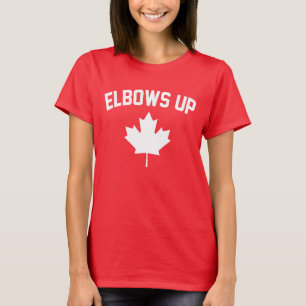 Elbows Up Canada - Proud Canadian T-Shirt