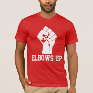 Elbows Up Canada - Proud Canadian T-Shirt