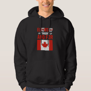 Elbows Up Canada Shirt Free Proud Canadian True No