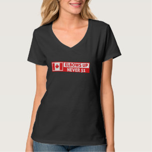 Elbow's Up Canada Strong and Free Proud Canadian T-Shirt