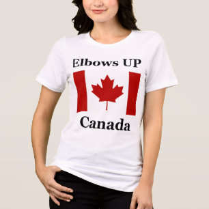 Elbows UP Canada! Tri-Blend Shirt
