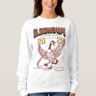 Elbows UP! Canadian League Canada Geese Sweatshirt