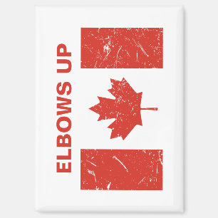 Elbows Up Magnet