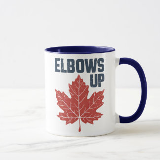 Elbows Up  Mug