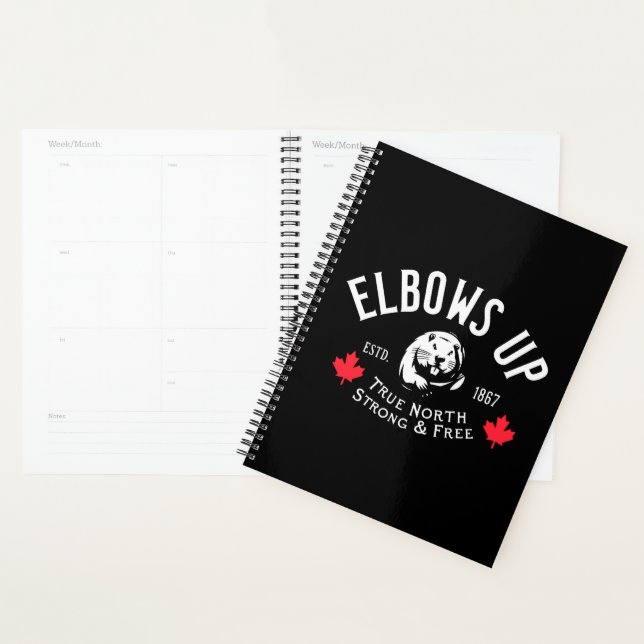 Elbows Up! Planner (Display)