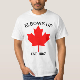 Elbows Up Shirt Canada Strong Support Canada