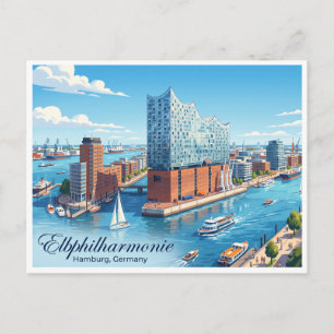 Elbphilharmonie Hamburg Germany Postcard
