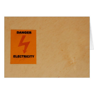 Elcetricity danger sign