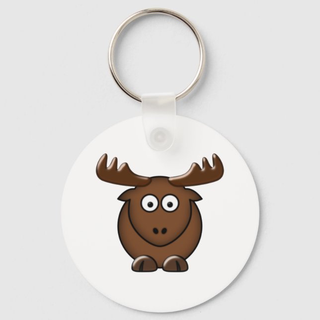 Elch moose key ring (Front)