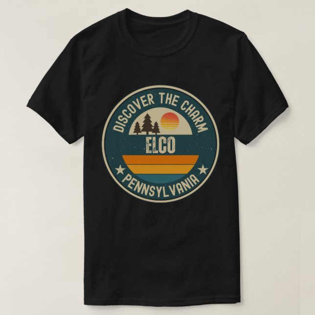 Elco, Pennsylvania T-Shirt (Design Front)
