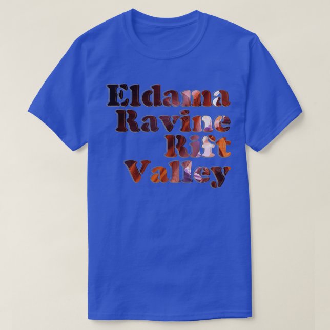 Eldama Ravine Rift Valley T-Shirt (Design Front)