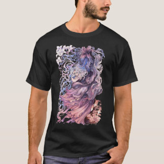 Elden Ring Liuyuart Trina Watercolor Painting T-Shirt