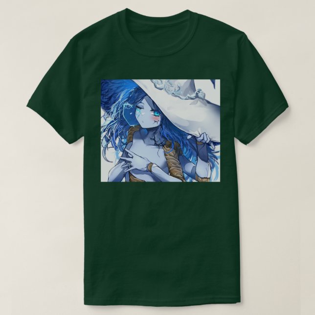Elden Ring Ranni The Witch Drawing T-Shirt (Design Front)