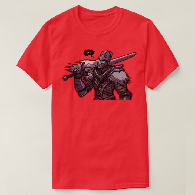 Elden Ring The Tarnished uwu T-Shirt (Design Front)
