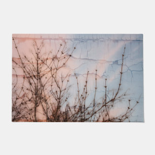 Elder Branches Silhouette  Doormat