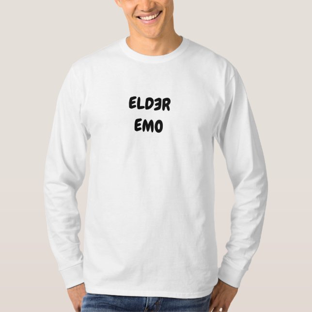 Elder Emo Long Sleeve T-Shirt (Front)