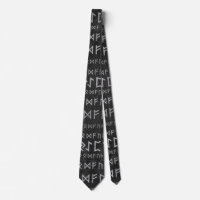 Elder Futhark Pattern on wooden texture