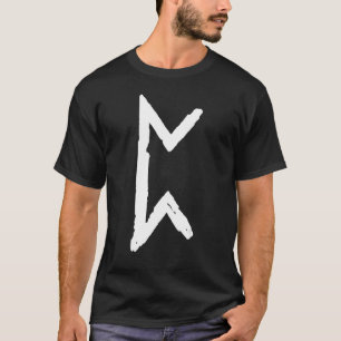 Elder Futhark Rune Perthro Letter P T-Shirt